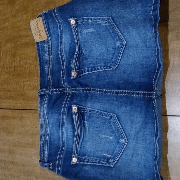 𝅺AEROPOSTALE jean skirt size 00 - Picture 3 of 3